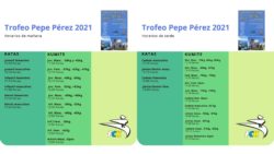 Horarios Trofeo Pepe Pérez